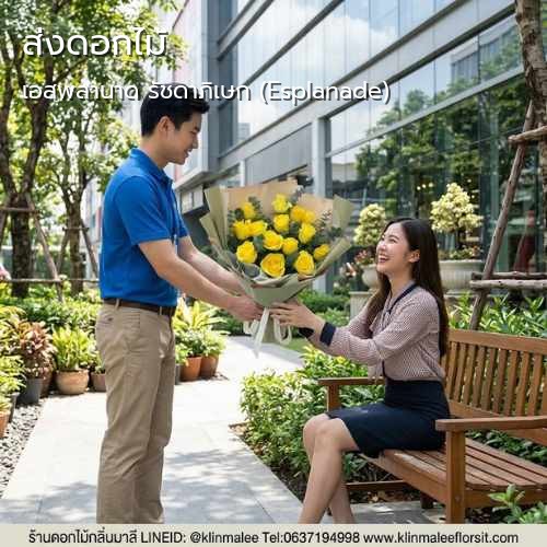 สั่ง ร้านดอกไม้กลิ่นมาลี ส่งดอกไม้ถึงที่ |เอสพลานาด รัชดาภิเษก (Esplanade)-ถนนรัชดาภิเษก