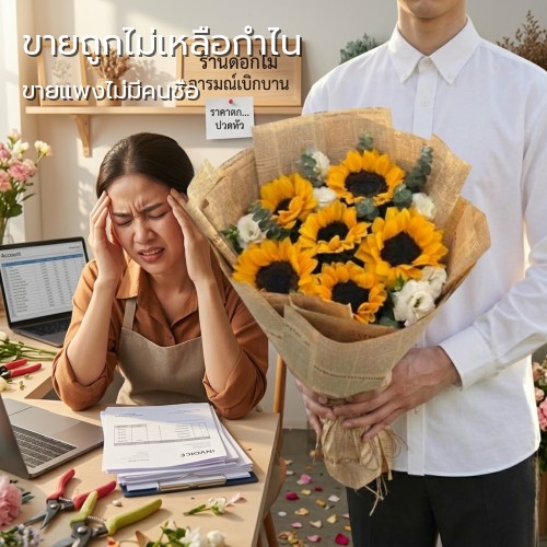 บทวิเคราะห์เชิงลึกอุตสาหกรรม วิกฤตสงครามราคา ในตลาดช่อดอกไม้สด