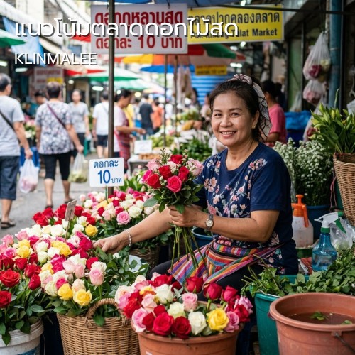 พลวัตและแนวโน้มตลาดดอกไม้สดในประเทศไทย