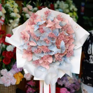 ช่อเงินธนบัตร Dreamy Pink–Blue