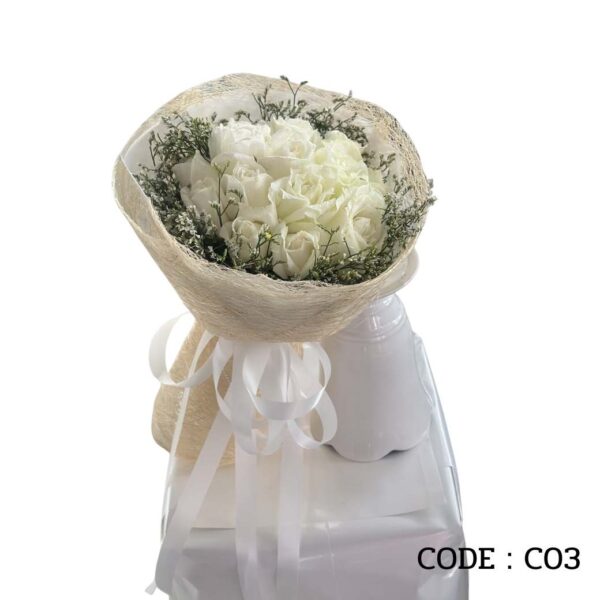 C03 กุหลาบทรงกลม