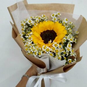 paksasawan28-ช่อดอกทานตะวันเดซี่-ร้านดอกไม้คุณภาพดี