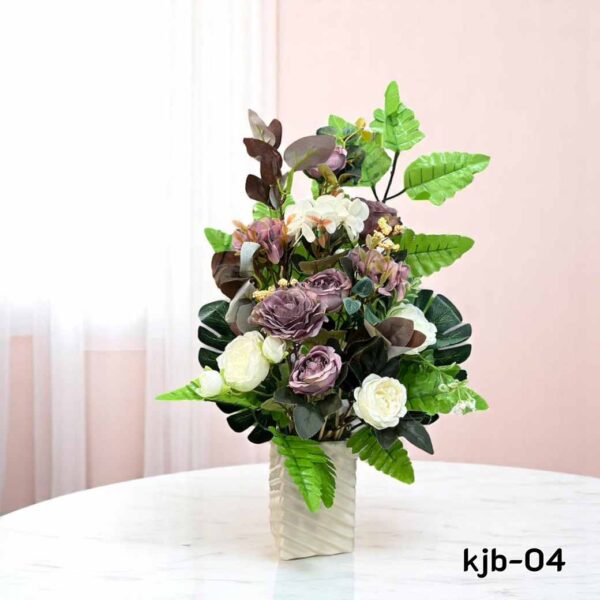kjb-04-แจกันดอกไม้ประดิษฐ์