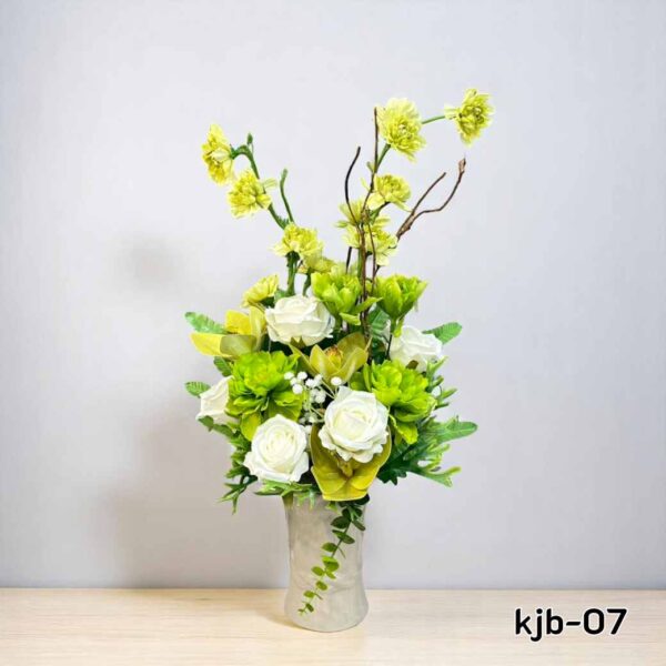 kjb-07-แจกันดอกไม้ประดิษฐ์