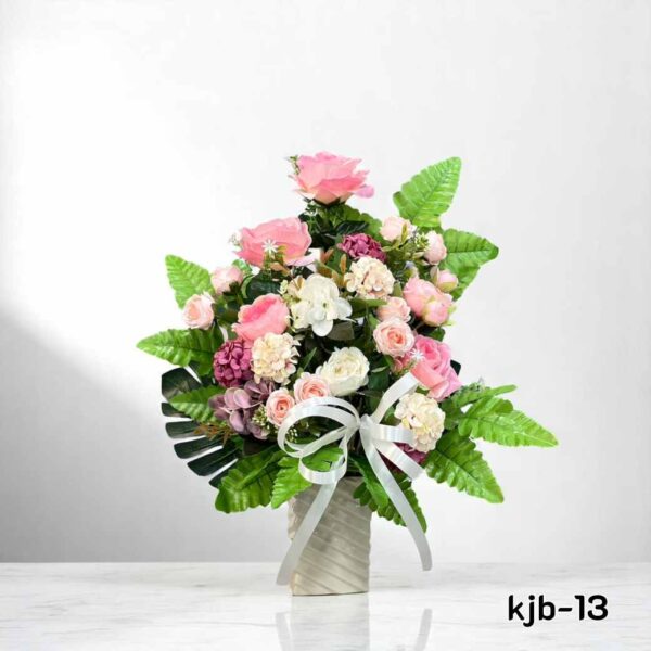 kjb-13-แจกันดอกไม้ประดิษฐ์