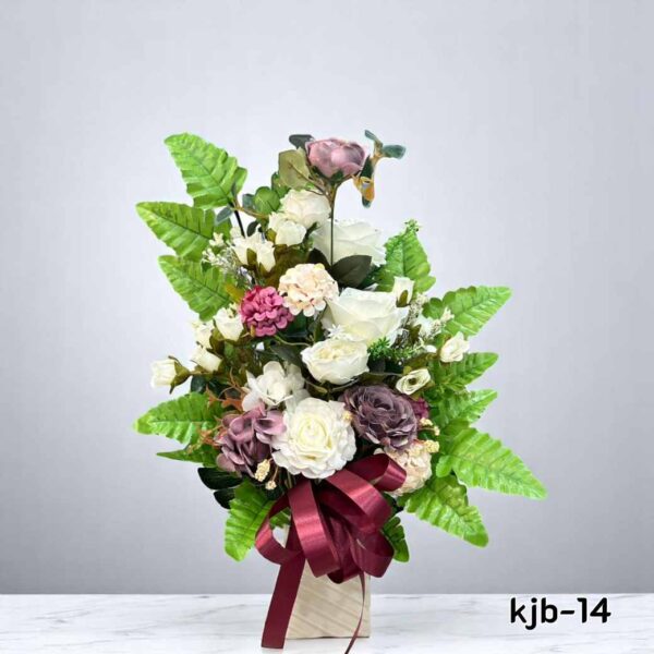 kjb-14-แจกันดอกไม้ประดิษฐ์