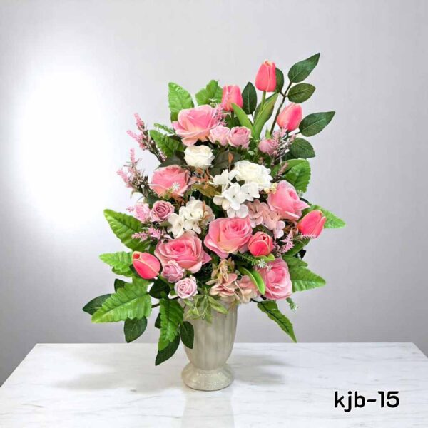 kjb-15-แจกันดอกไม้ประดิษฐ์