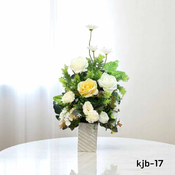 kjb-17-แจกันดอกไม้ประดิษฐ์