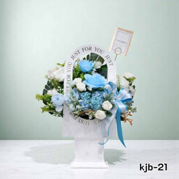 kjb-21-แจกันดอกไม้ประดิษฐ์