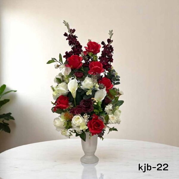 kjb-22-แจกันดอกไม้ประดิษฐ์