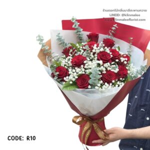 best-05-ช่อดอกกุหลาบ-[ร้านดอกไม้ แถวเกษตร มหาวิทยาลัย ส่งฟรี]