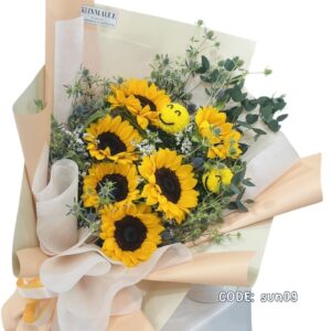 Sunshine Smile Bouquet – ช่อทานตะวันยิ้มหวาน